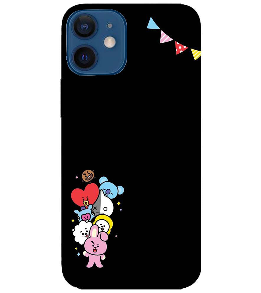 PS1325-Animals Brigade Back Cover for Apple iPhone 12 Mini