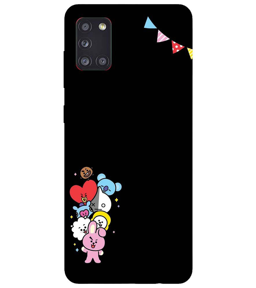 PS1325-Animals Brigade Back Cover for Samsung Galaxy A31