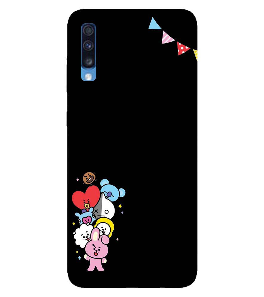 PS1325-Animals Brigade Back Cover for Samsung Galaxy A70