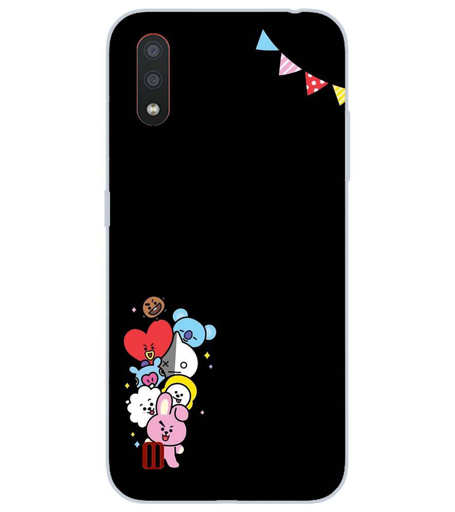 PS1325-Animals Brigade Back Cover for Samsung Galaxy M01