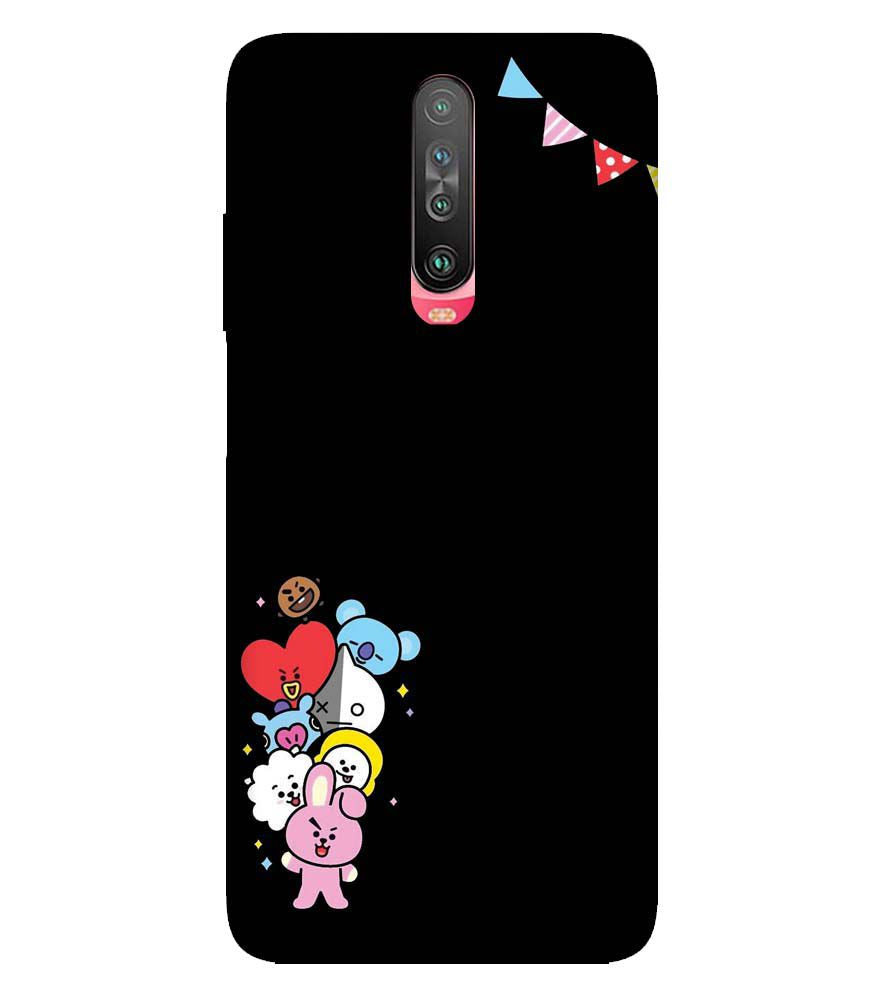 PS1325-Animals Brigade Back Cover for Xiaomi Redmi K30