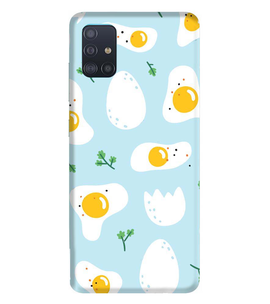PS1326-Natural Abstract Pattern Back Cover for Samsung Galaxy A51