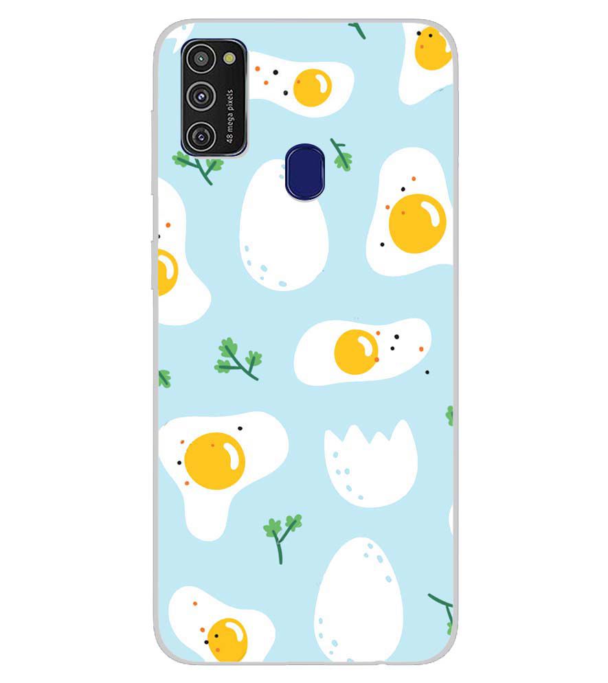 PS1326-Natural Abstract Pattern Back Cover for Samsung Galaxy M21