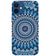 PS1327-Blue Mandala Design Back Cover for Apple iPhone 12 Mini