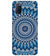 PS1327-Blue Mandala Design Back Cover for Oppo A52