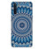 PS1327-Blue Mandala Design Back Cover for Oppo A91