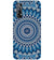 PS1327-Blue Mandala Design Back Cover for Realme 7