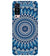 PS1327-Blue Mandala Design Back Cover for vivo X50