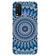 PS1327-Blue Mandala Design Back Cover for Vivo Y50