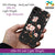 PS1328-Flower Pattern Back Cover for Samsung Galaxy Note20 Ultra