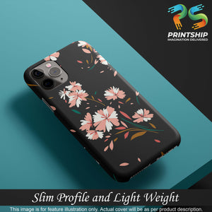 PS1328-Flower Pattern Back Cover for Samsung Galaxy M51-Image4