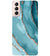 PS1329-Golden Green Marble Back Cover for Samsung Galaxy S21+ 5G