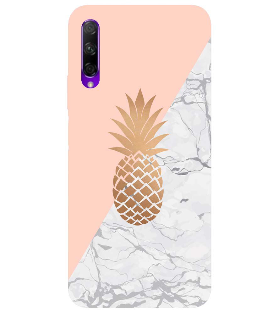 PS1330-Pineapple Marble Back Cover for Honor 9X Pro