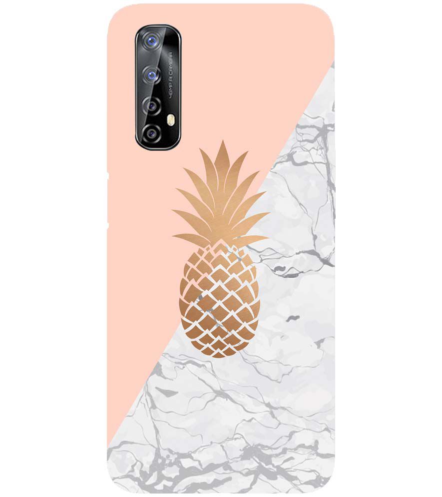 PS1330-Pineapple Marble Back Cover for Realme 7