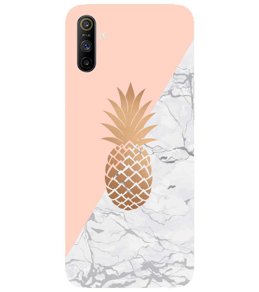 PS1330-Pineapple Marble Back Cover for Realme Narzo 10A