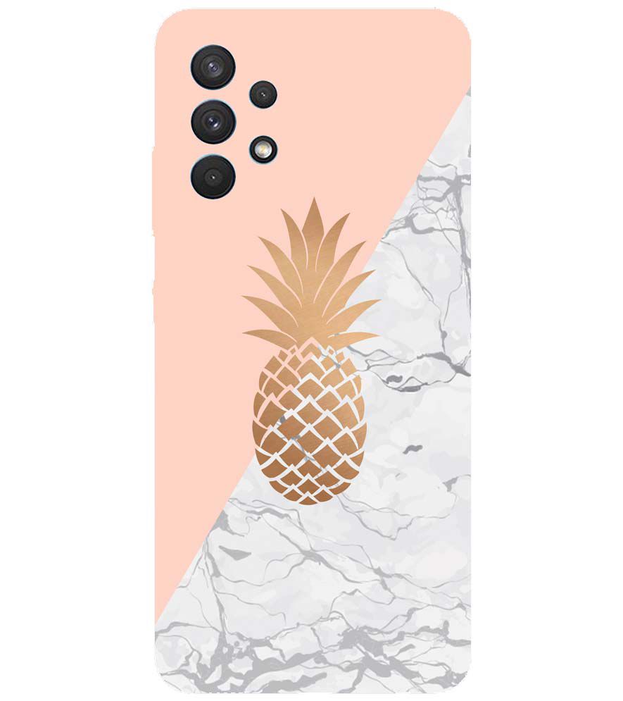 PS1330-Pineapple Marble Back Cover for Samsung Galaxy A32