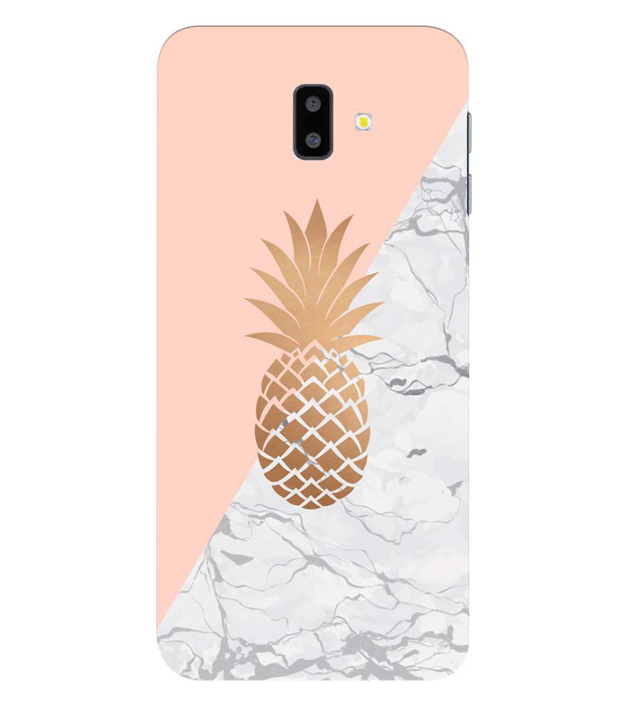PS1330-Pineapple Marble Back Cover for Samsung Galaxy J6+