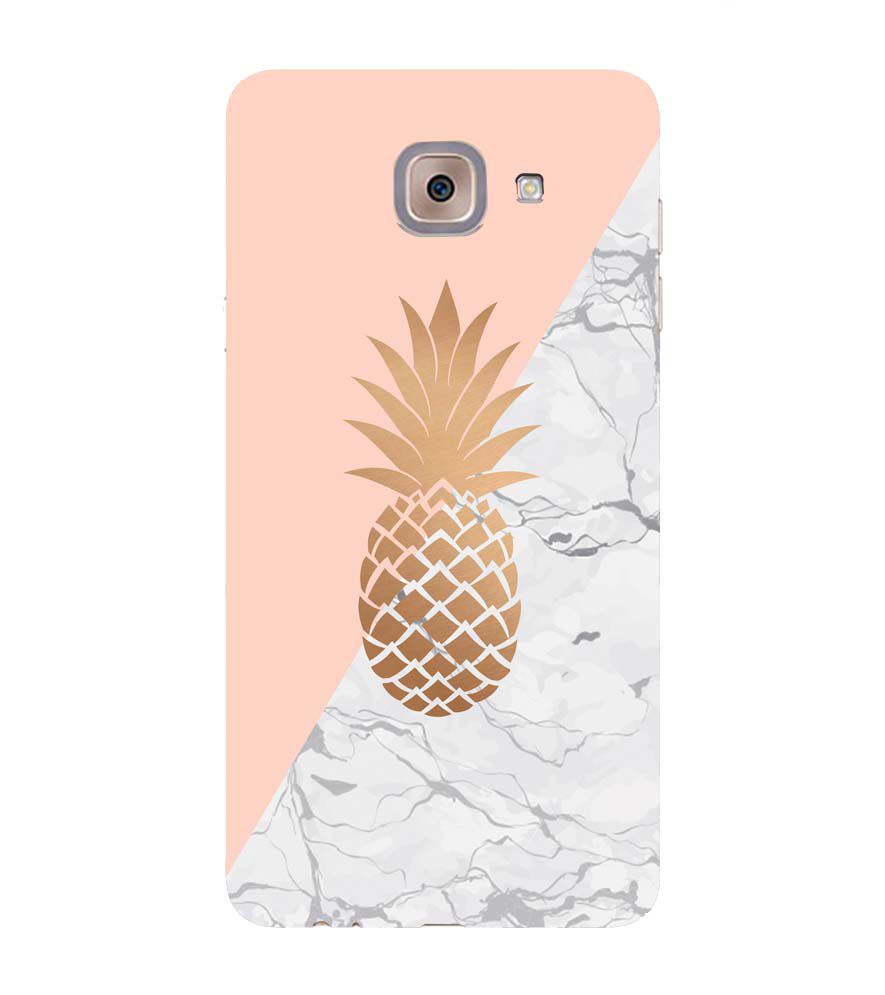 PS1330-Pineapple Marble Back Cover for Samsung Galaxy J7 Max