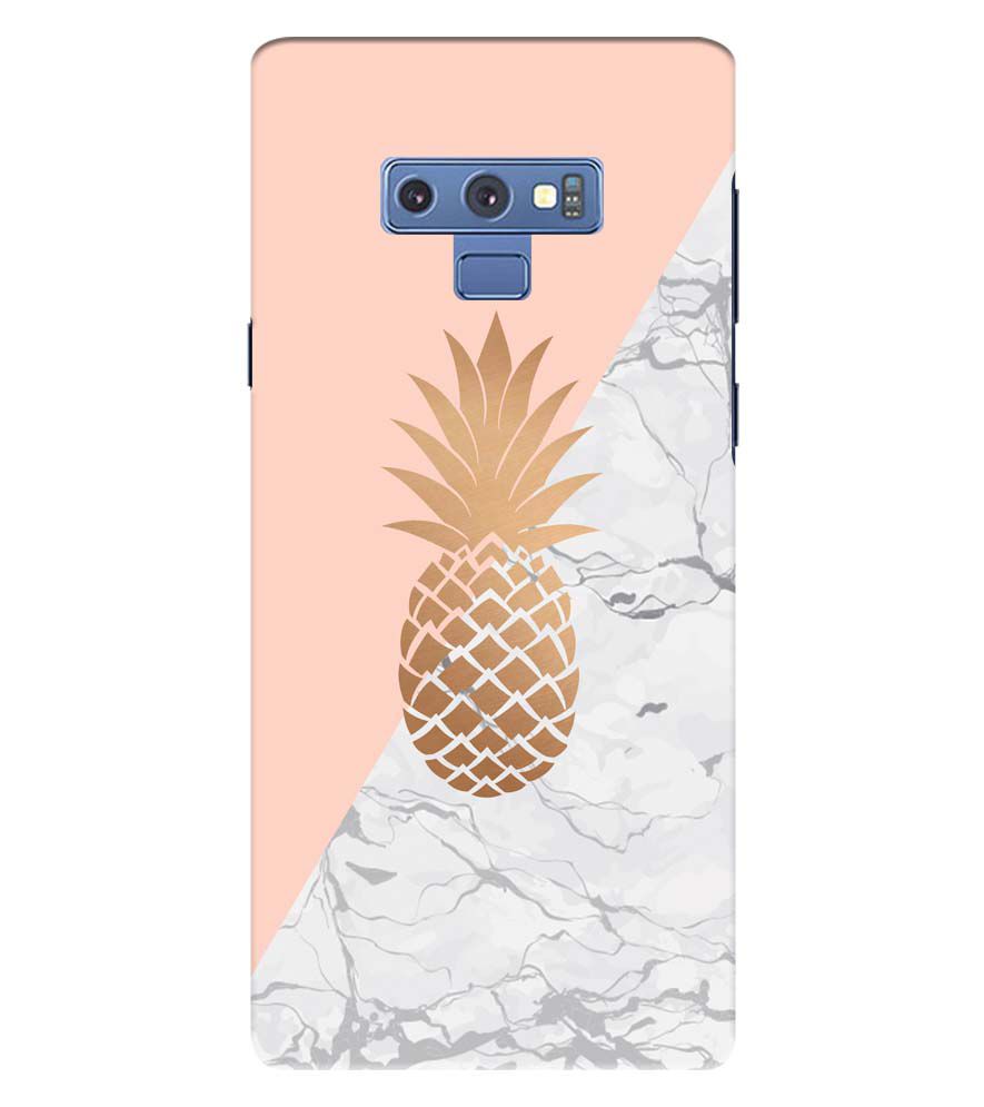 PS1330-Pineapple Marble Back Cover for Samsung Galaxy Note 9