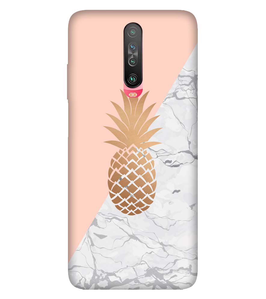 PS1330-Pineapple Marble Back Cover for Xiaomi Redmi K30
