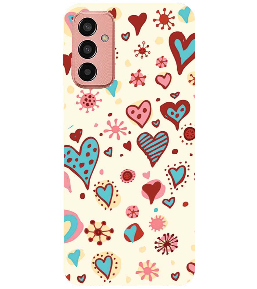PS1332-Hearts All Around Back Cover for Samsung Galaxy F13
