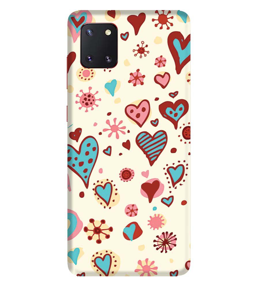 PS1332-Hearts All Around Back Cover for Samsung Galaxy Note10 Lite