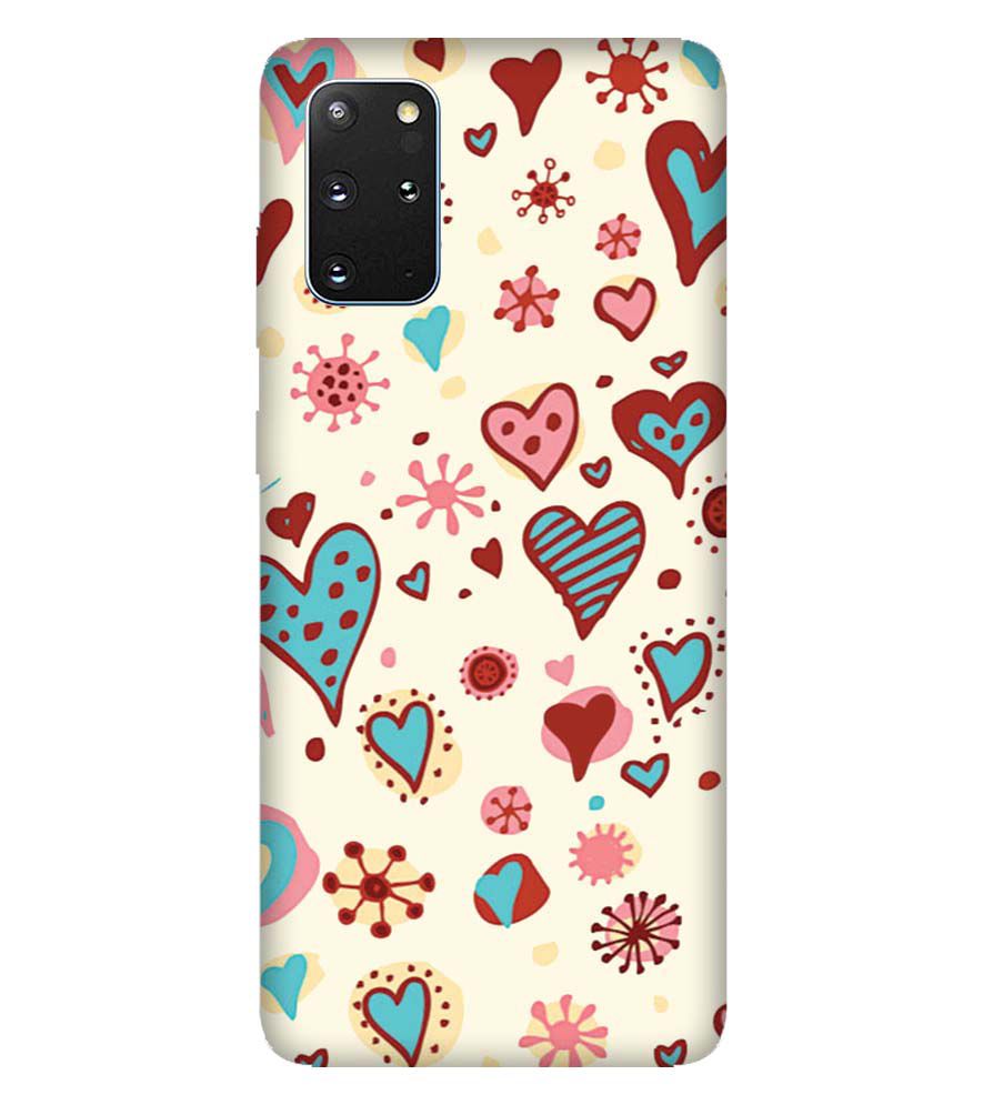 PS1332-Hearts All Around Back Cover for Samsung Galaxy S20+