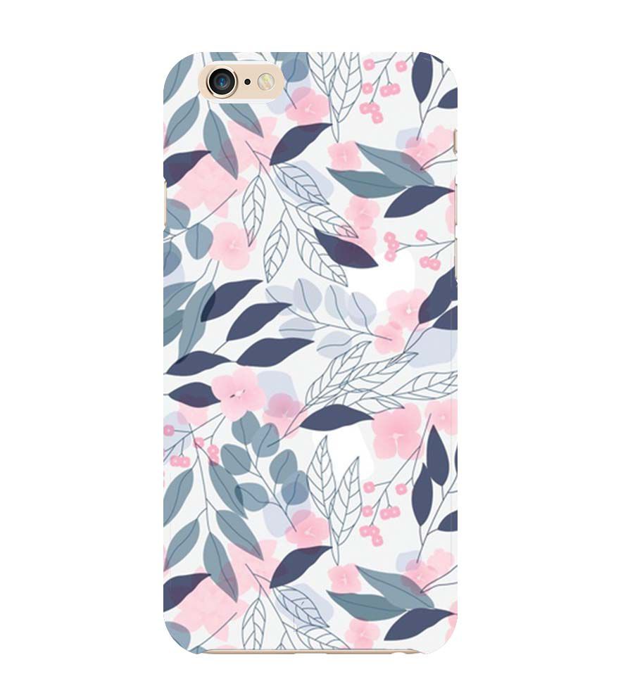 PS1333-Flowery Patterns Back Cover for Apple iPhone 6 and iPhone 6S