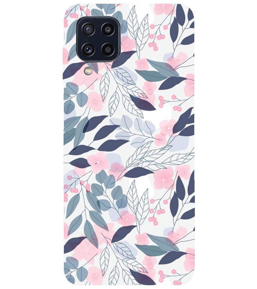 PS1333-Flowery Patterns Back Cover for Samsung Galaxy M32 Prime