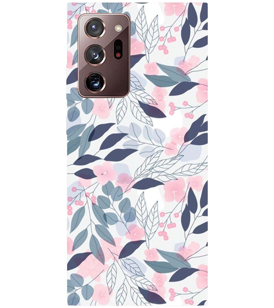 PS1333-Flowery Patterns Back Cover for Samsung Galaxy Note20 Ultra