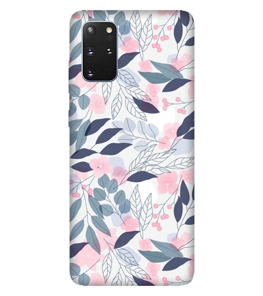 PS1333-Flowery Patterns Back Cover for Samsung Galaxy S20+