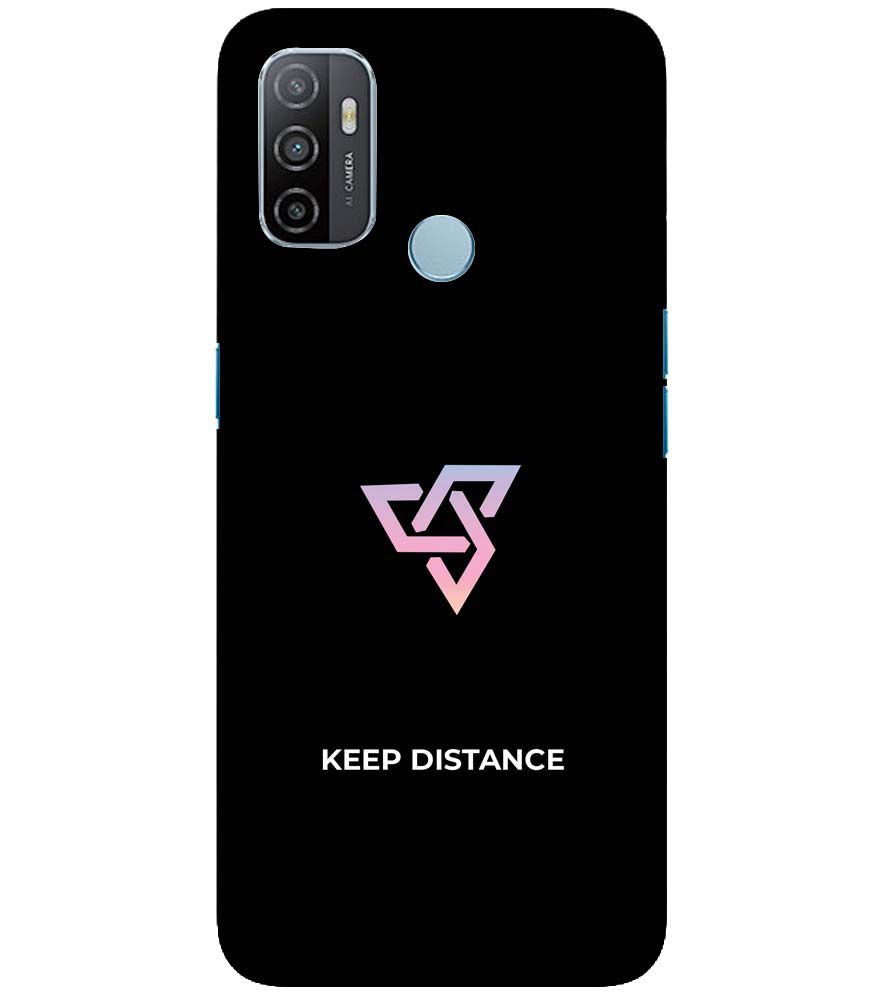 PS1334-Keep Distance Back Cover for Oppo A33