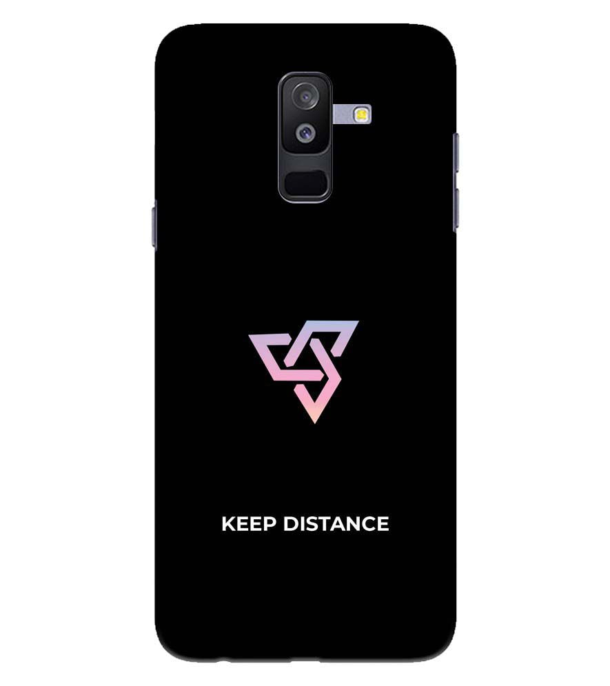 PS1334-Keep Distance Back Cover for Samsung Galaxy A6 Plus