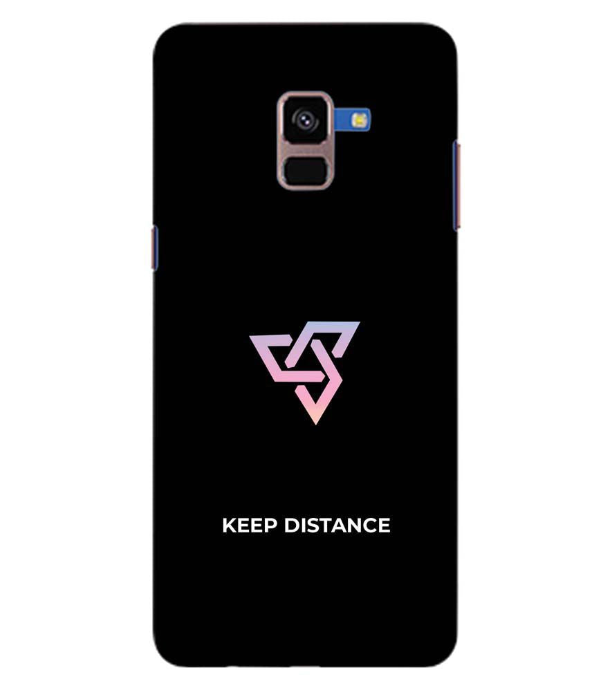 PS1334-Keep Distance Back Cover for Samsung Galaxy A8 Plus