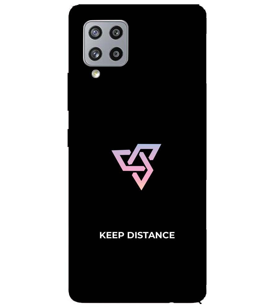 PS1334-Keep Distance Back Cover for Samsung Galaxy M42 