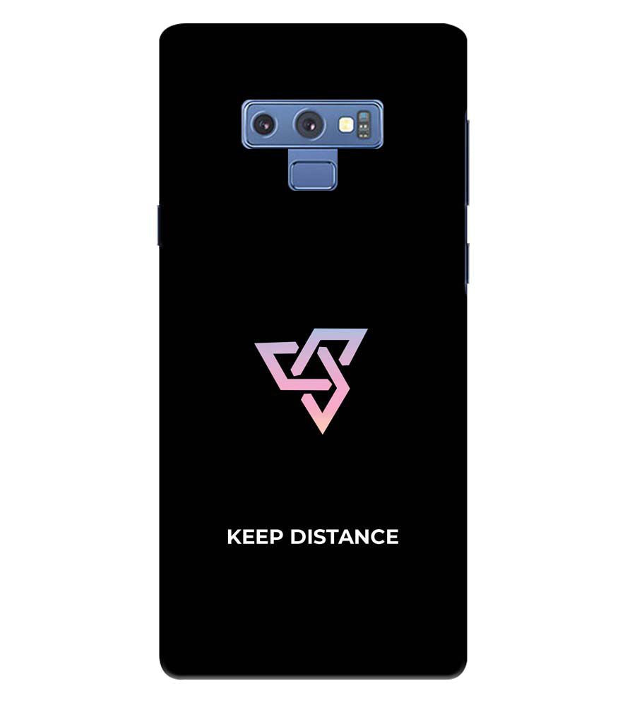 PS1334-Keep Distance Back Cover for Samsung Galaxy Note 9