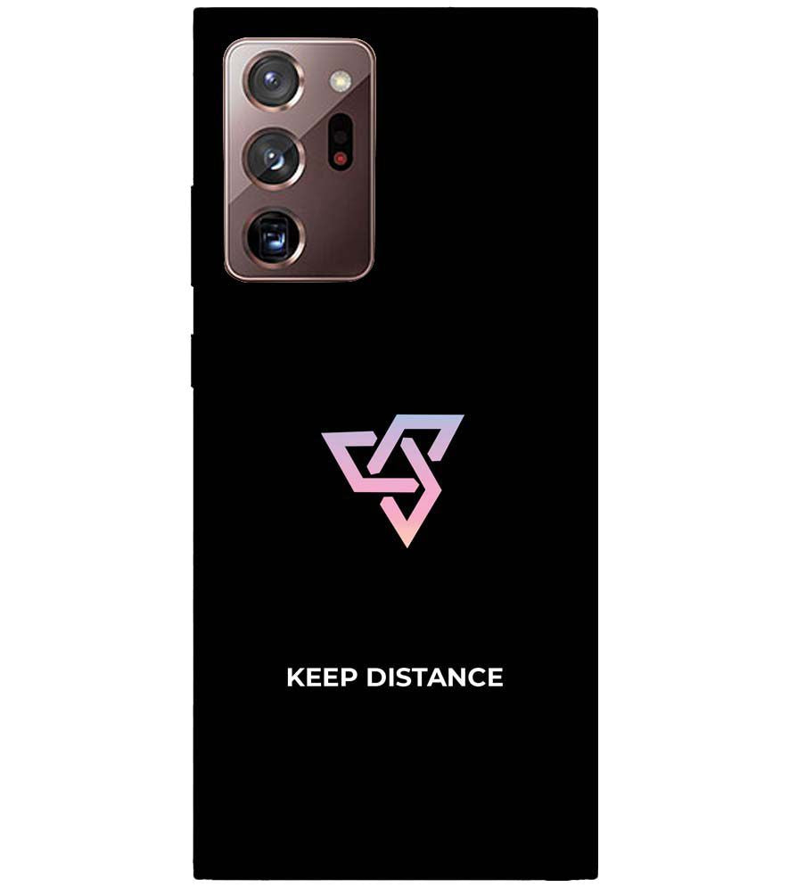 PS1334-Keep Distance Back Cover for Samsung Galaxy Note20 Ultra
