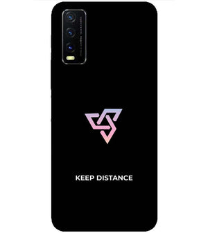 PS1334-Keep Distance Back Cover for Vivo Y20