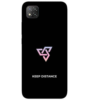 PS1334-Keep Distance Back Cover for Xiaomi Poco C3
