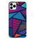 PS1335-Geometric Pattern Back Cover for Apple iPhone 11 Pro