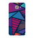 PS1335-Geometric Pattern Back Cover for Samsung Galaxy J7 Max