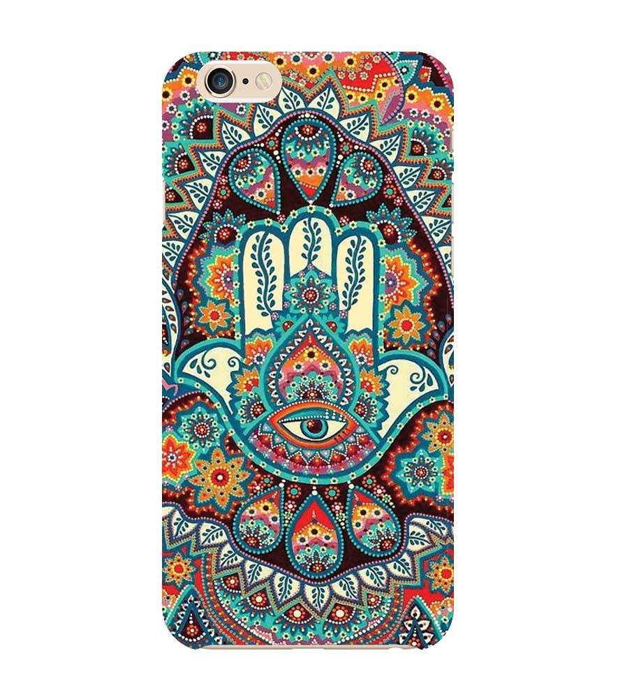 PS1336-Eye Hands Mandala Back Cover for Apple iPhone 6 and iPhone 6S