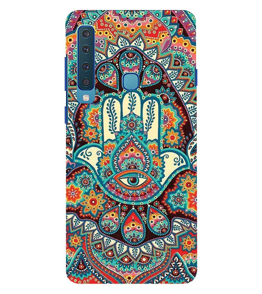 PS1336-Eye Hands Mandala Back Cover for Samsung Galaxy A9 (2018)