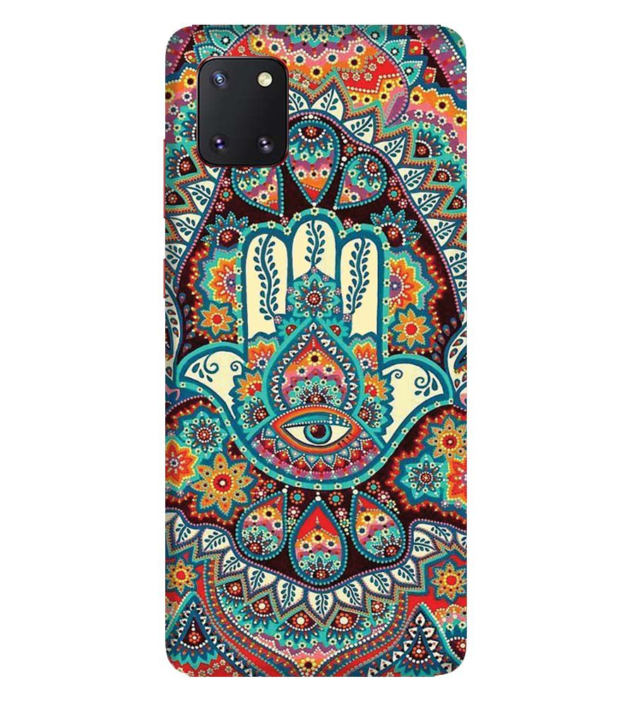PS1336-Eye Hands Mandala Back Cover for Samsung Galaxy Note10 Lite