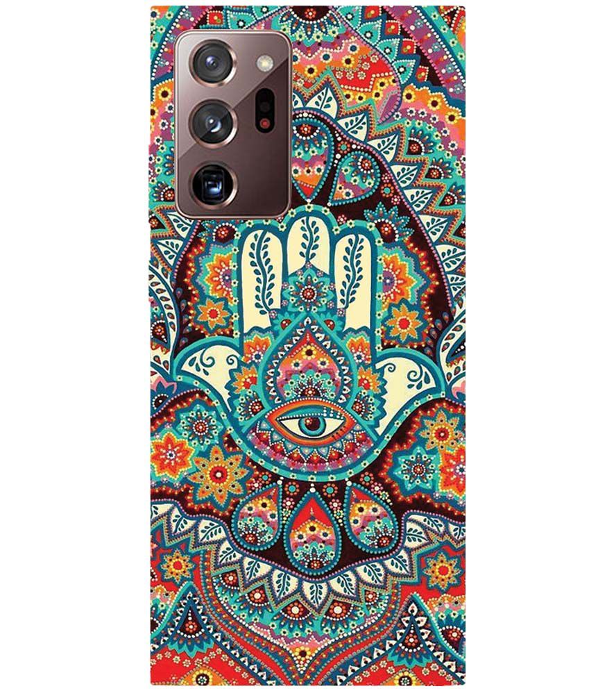 PS1336-Eye Hands Mandala Back Cover for Samsung Galaxy Note20 Ultra