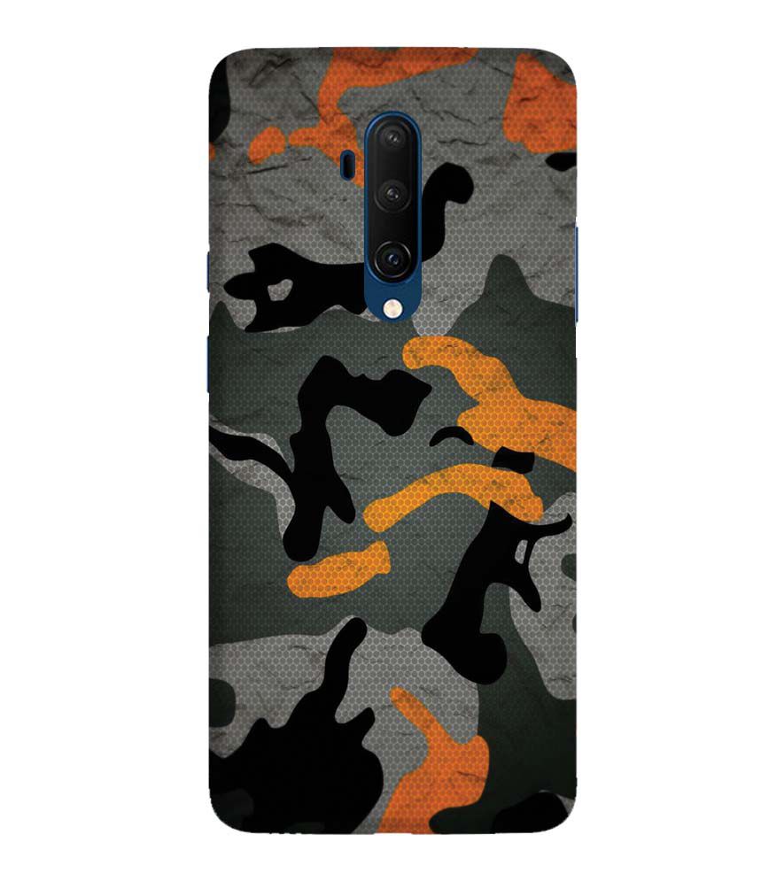 PS1337-Premium Looking Camouflage Back Cover for OnePlus 7T Pro