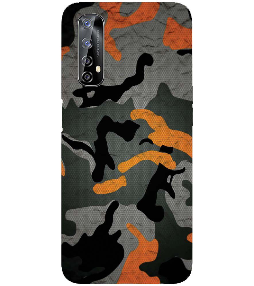 PS1337-Premium Looking Camouflage Back Cover for Realme 7