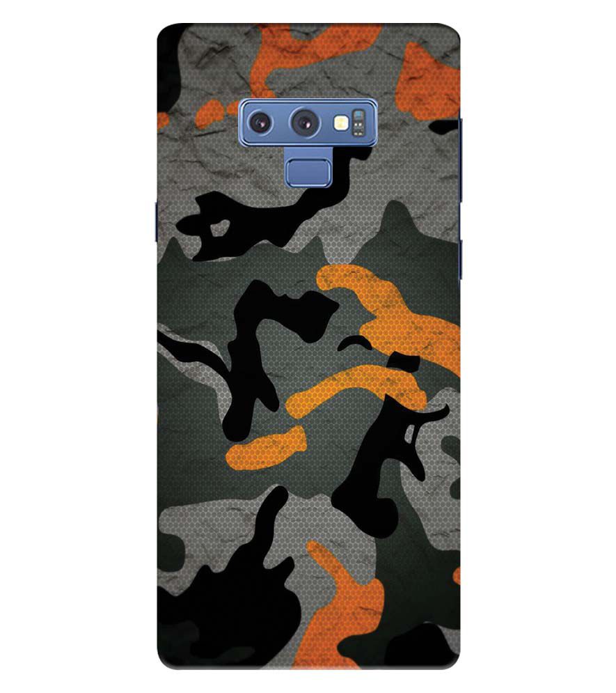PS1337-Premium Looking Camouflage Back Cover for Samsung Galaxy Note 9