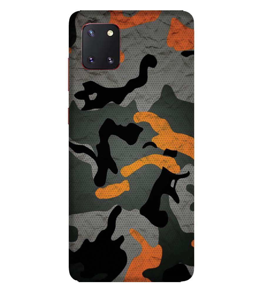 PS1337-Premium Looking Camouflage Back Cover for Samsung Galaxy Note10 Lite