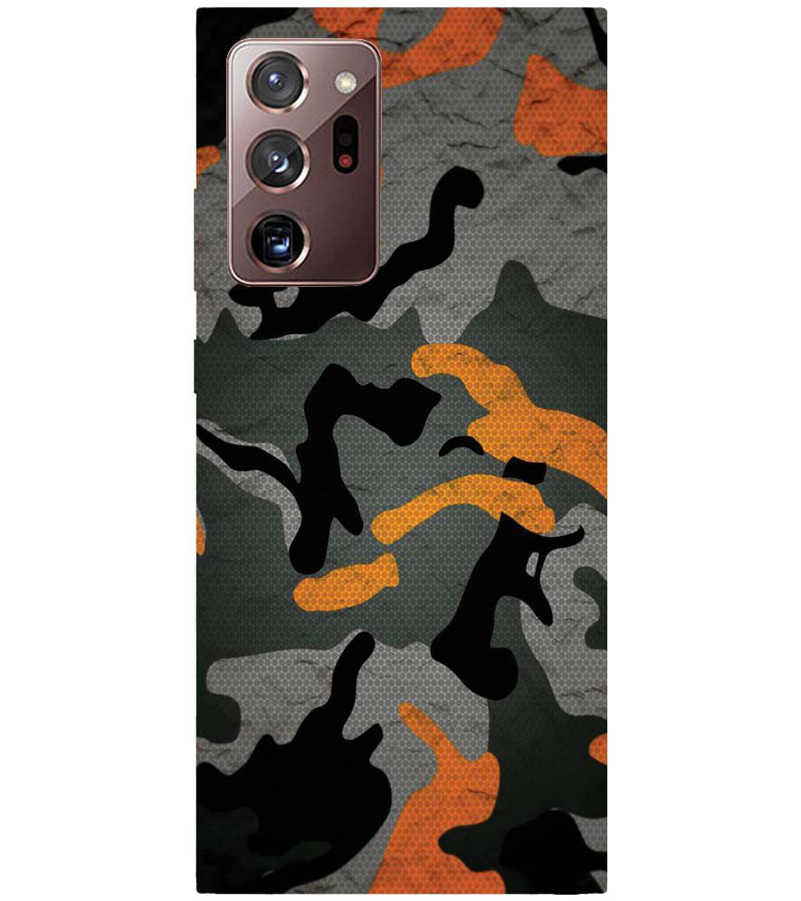 PS1337-Premium Looking Camouflage Back Cover for Samsung Galaxy Note20 Ultra